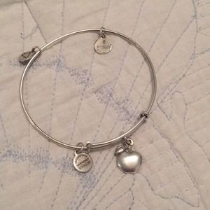 Alex and ani bracelet- teaching/apple